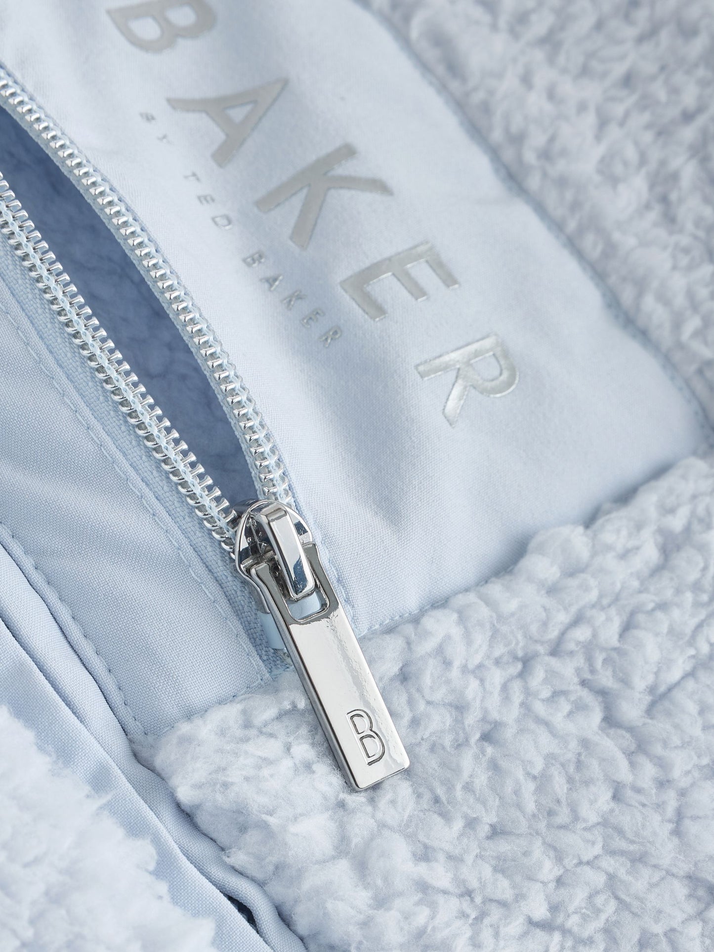 Baker by Ted Baker Zip Through Hooded Fleece Jacket image 9
