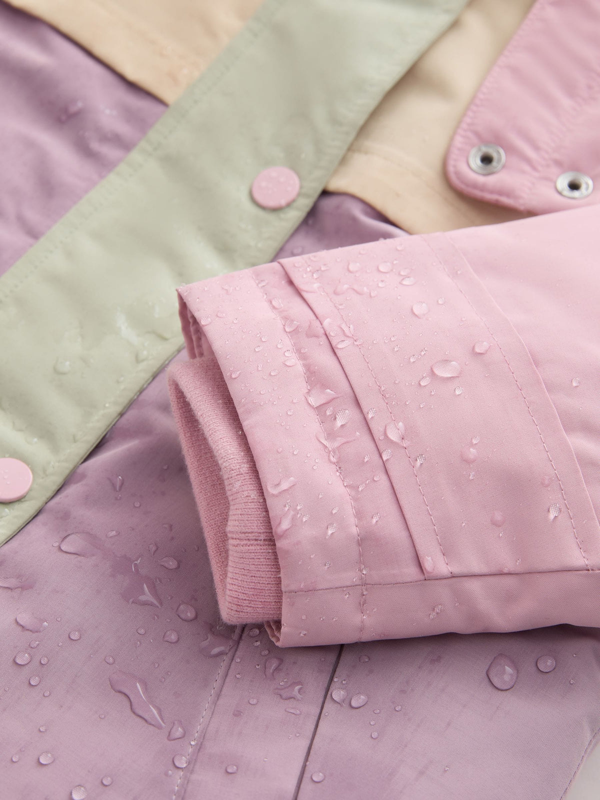 Pastel Colourblock Waterproof Coat (9mths-7yrs) - image 11