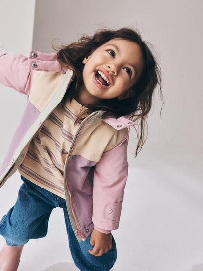 Pastel Colourblock Waterproof Coat (9mths-7yrs) - image 3
