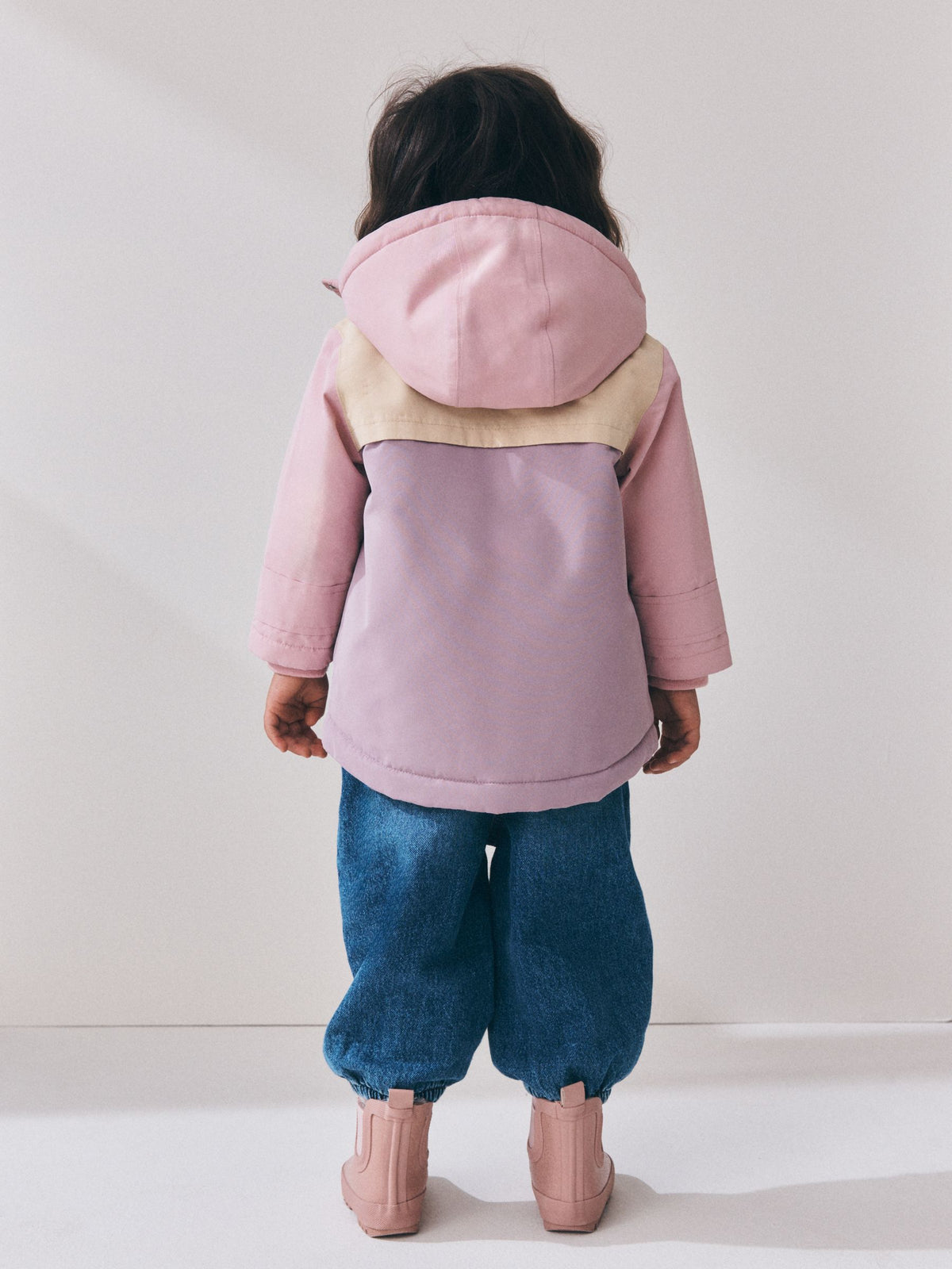 Pastel Colourblock Waterproof Coat (9mths-7yrs) - image 4