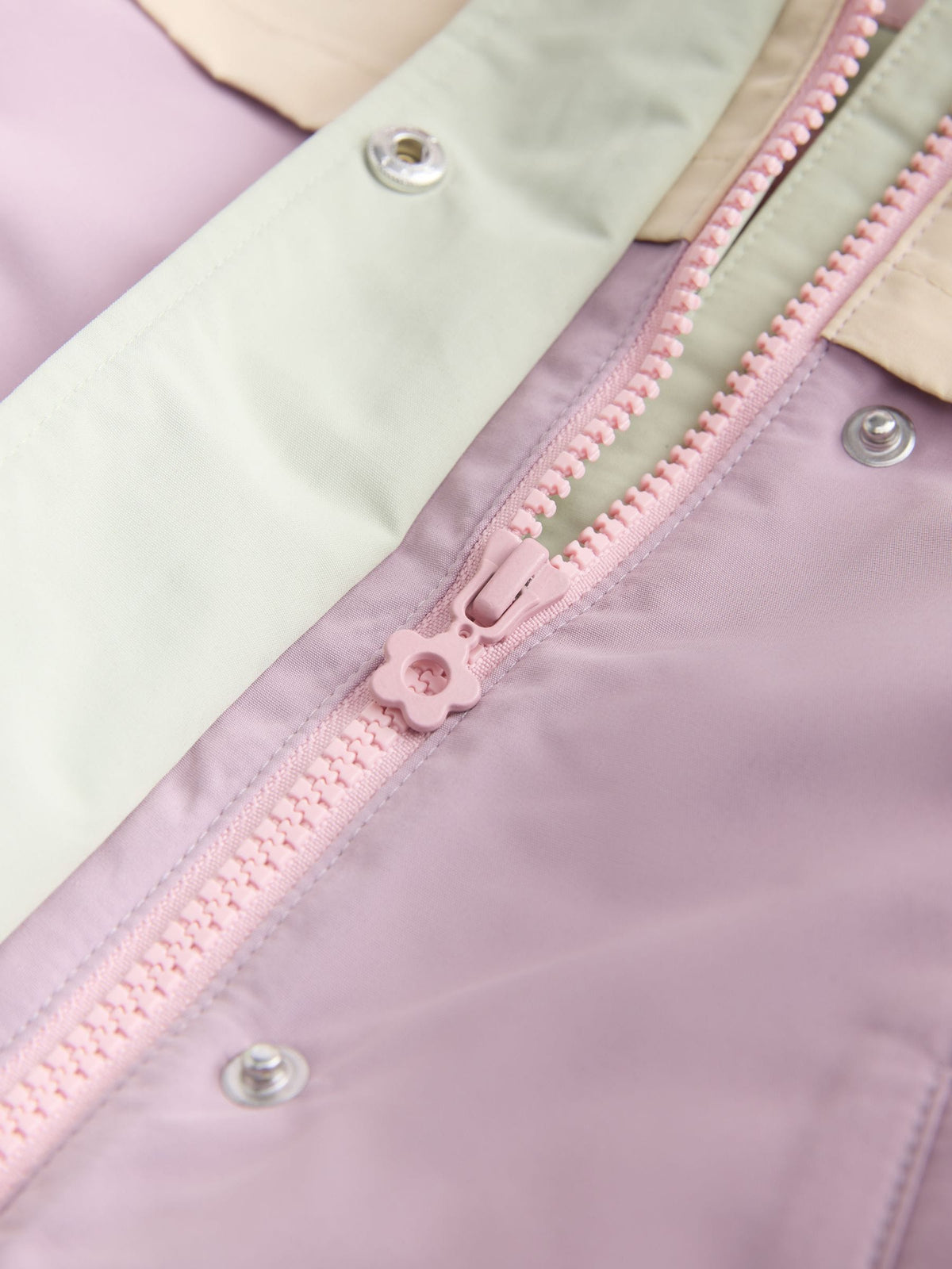 Pastel Colourblock Waterproof Coat (9mths-7yrs) - image 9