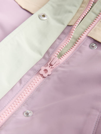 Pastel Colourblock Waterproof Coat (9mths-7yrs) - image 9