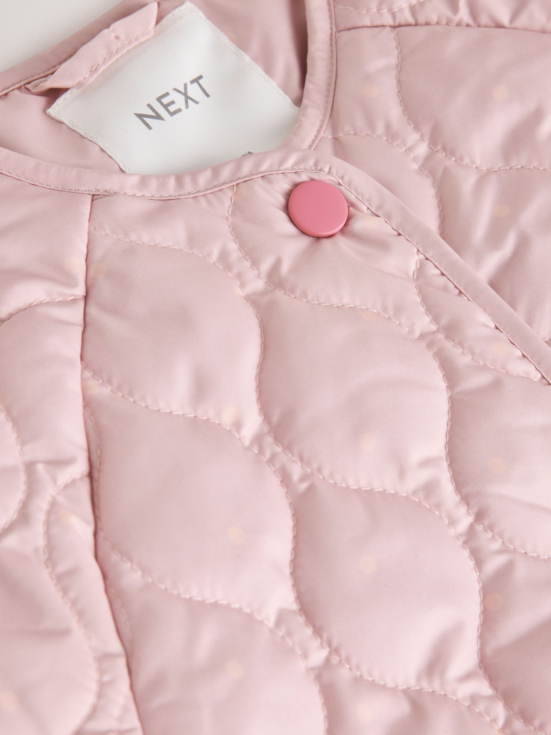 Dsiney Kidz - Pink Dog Applique Shower Resistant Quilted  Jacket (3mths-7yrs) image 7