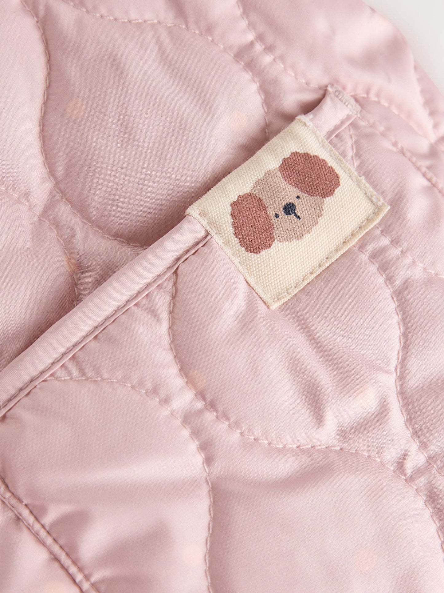 Dsiney Kidz - Pink Dog Applique Shower Resistant Quilted  Jacket (3mths-7yrs) image 8