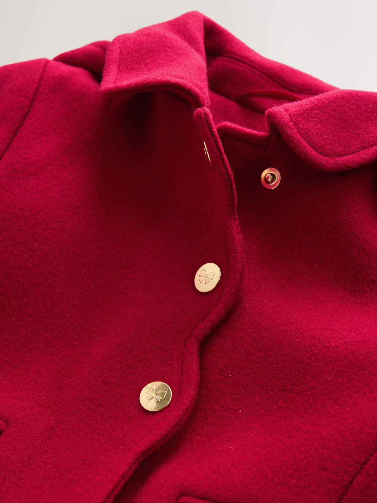 Dsiney Kidz - Red Hooded Coat With Wool (3mths-10yrs) image 10
