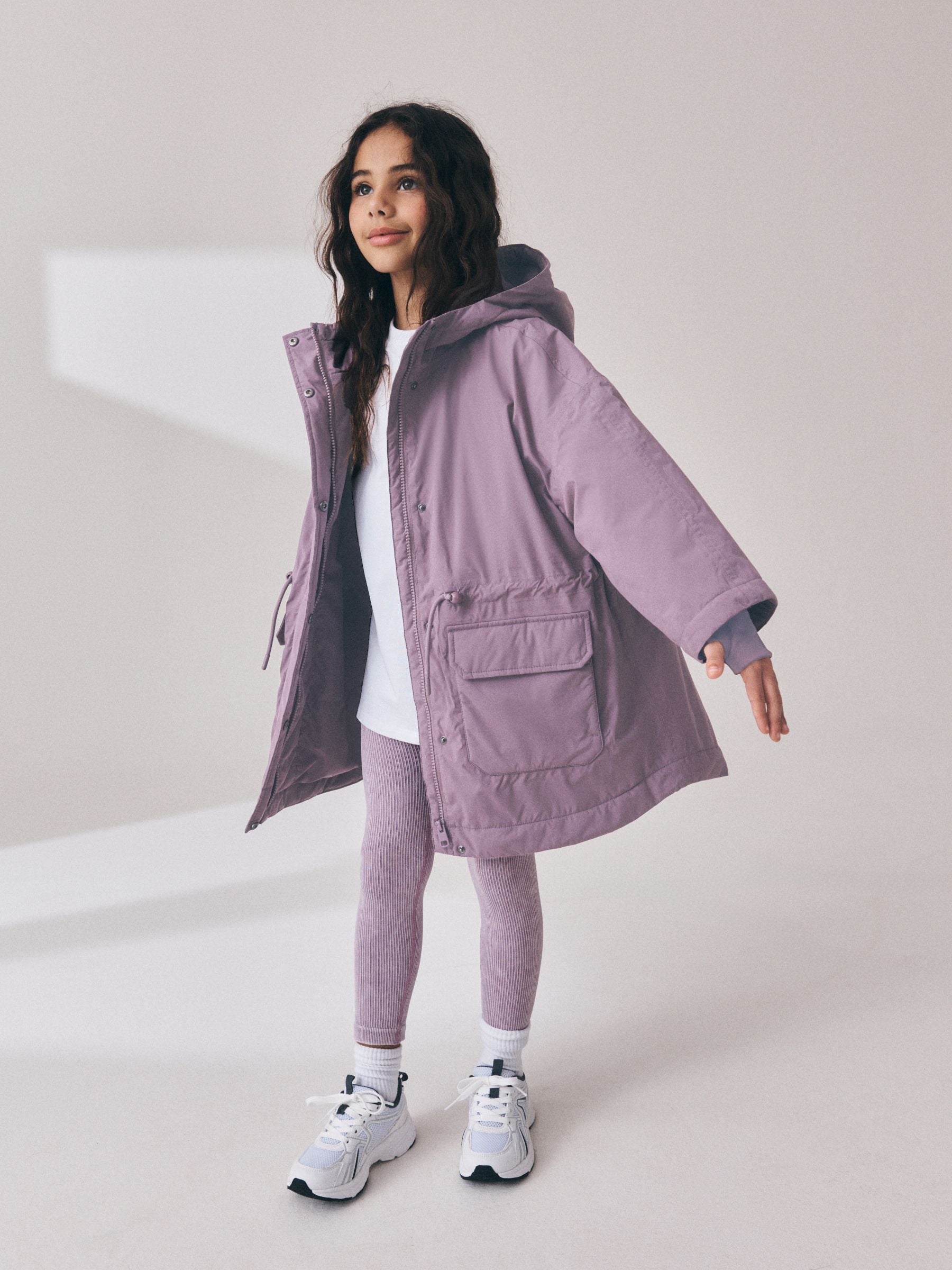 Dsiney Kidz - Lilac Waterproof Jacket (3-16yrs) image 1