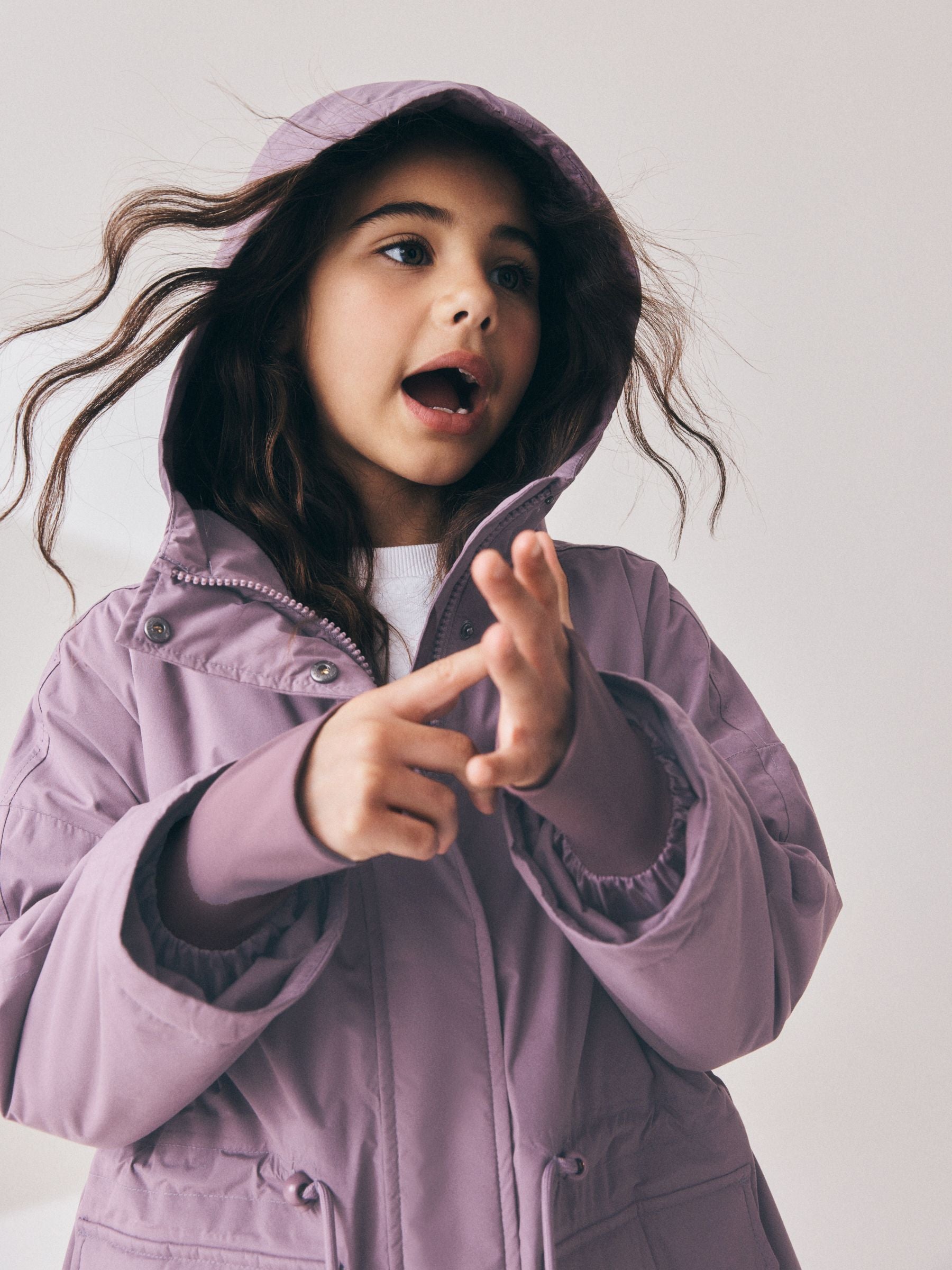 Dsiney Kidz - Lilac Waterproof Jacket (3-16yrs) image 4