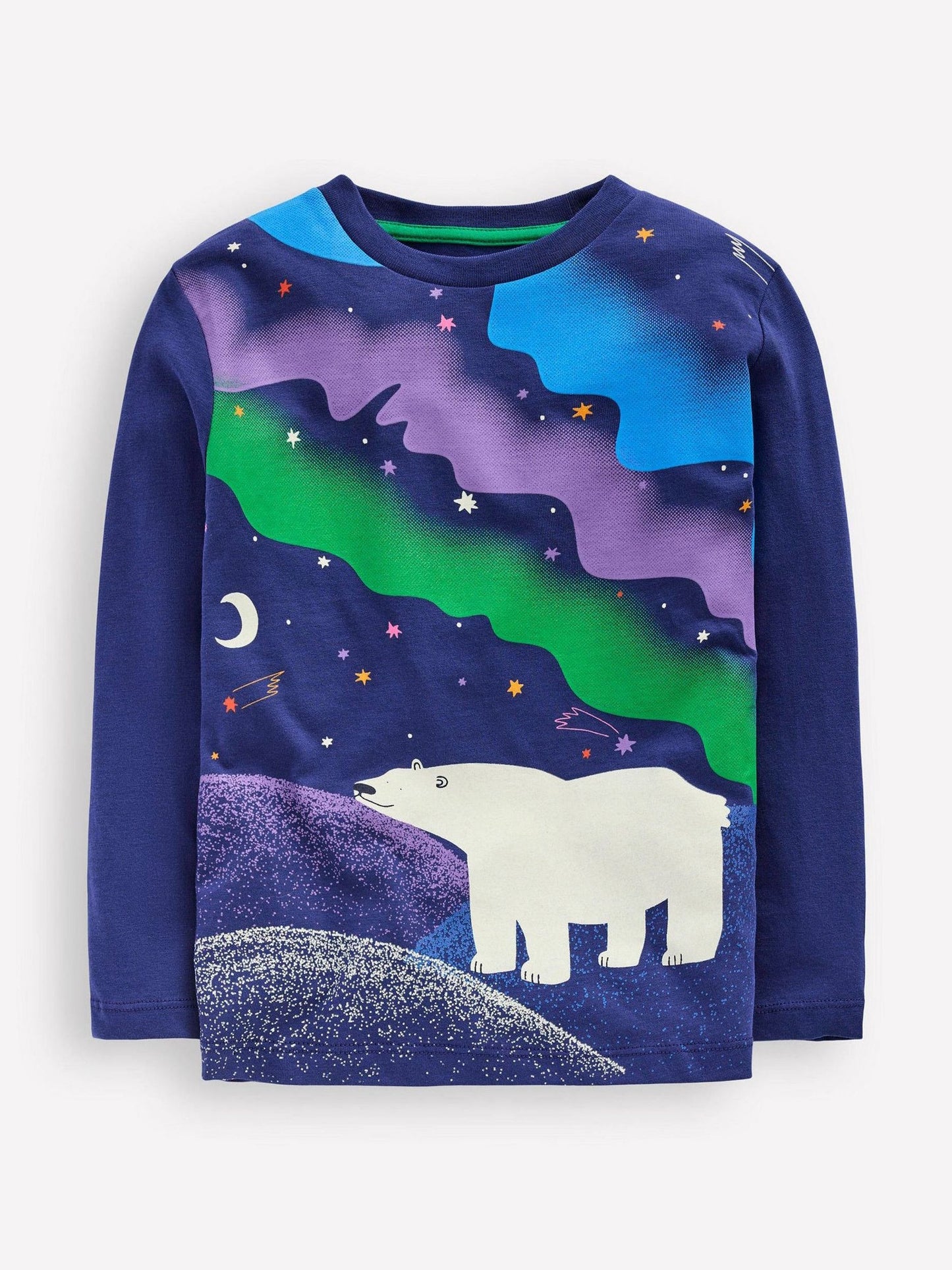 Dsiney Kidz - Boden Blue Long Sleeve Glow T-Shirt image 1