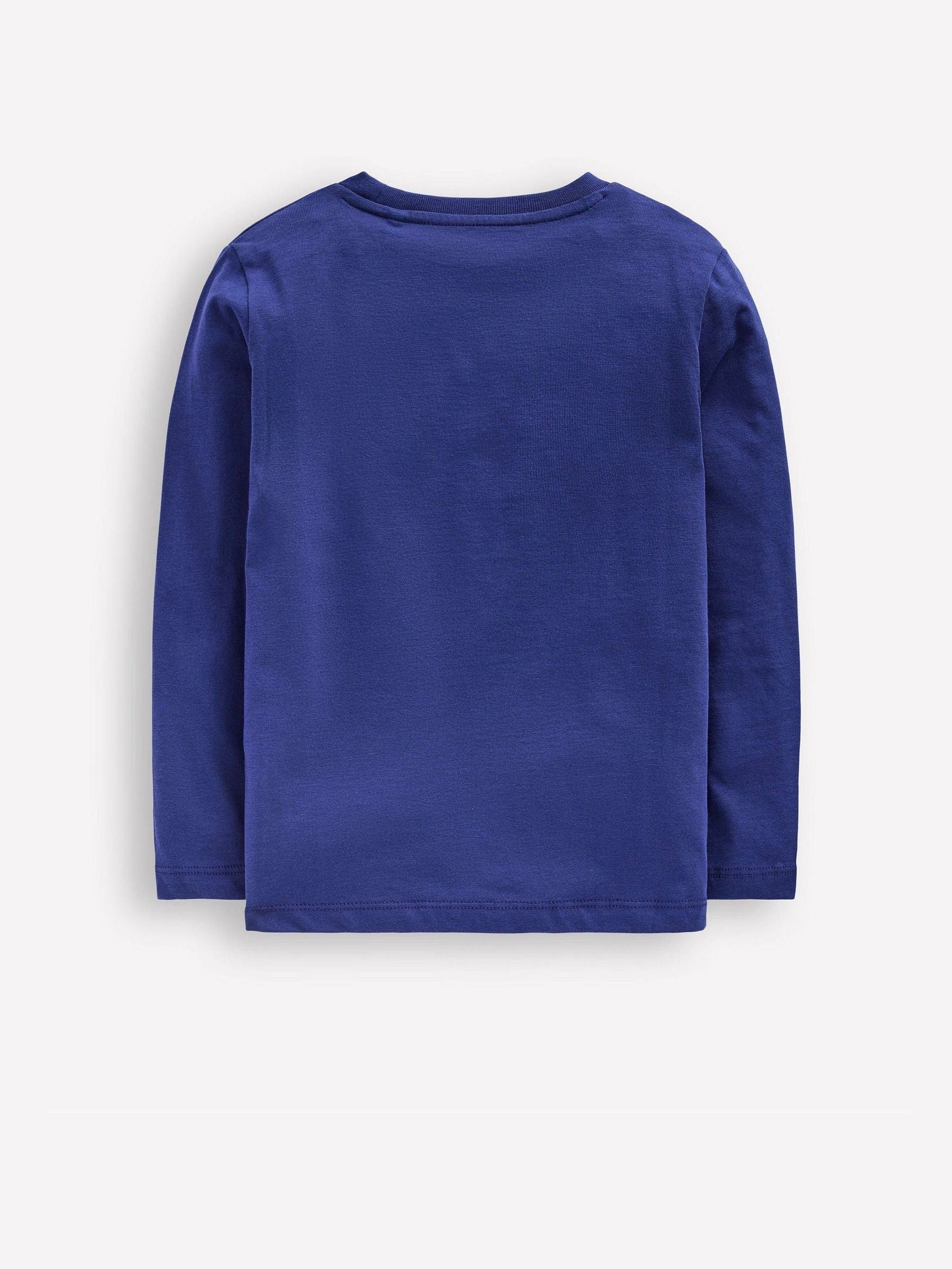 Dsiney Kidz - Boden Blue Long Sleeve Glow T-Shirt image 3