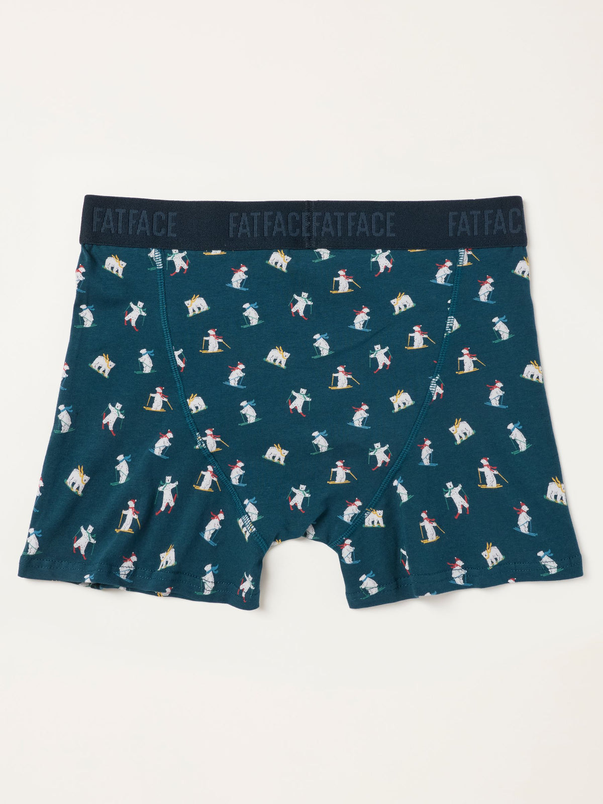 Dsiney Kidz - FatFace Teal Blue Skiing Bear Boxers image 2
