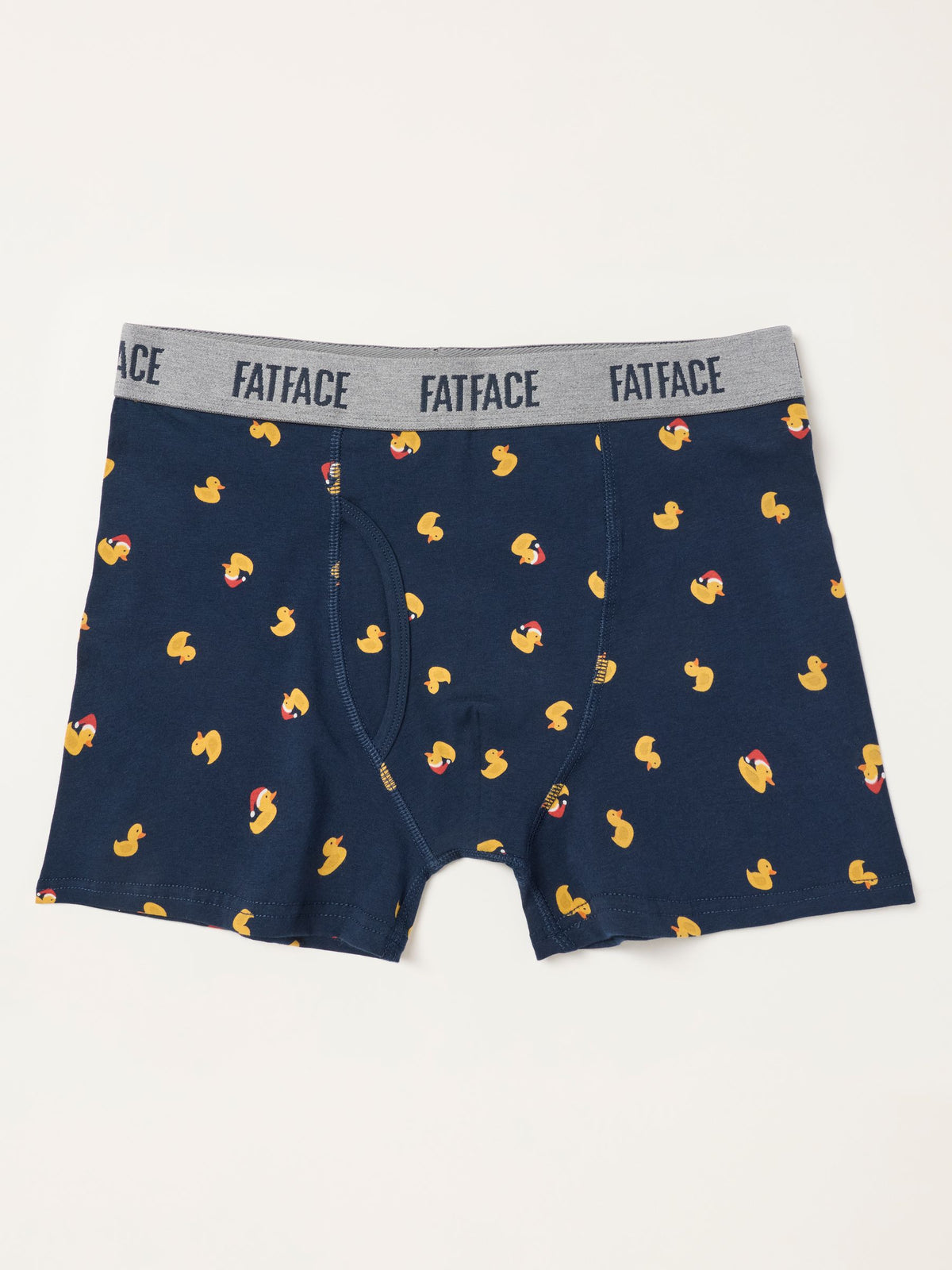 Dsiney Kidz - FatFace Navy Festive Rubber Duck Boxers image 1