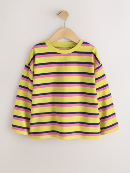 Dsiney Kidz - Yellow Stripe Textured Long Sleeve Top (3-16yrs) image 5