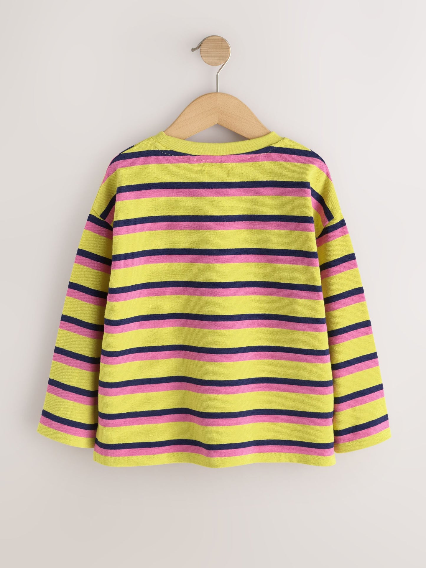 Dsiney Kidz - Yellow Stripe Textured Long Sleeve Top (3-16yrs) image 6