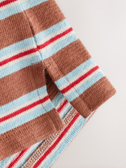 Dsiney Kidz - Brown Stripe Textured Long Sleeve Top (3-16yrs) image 7