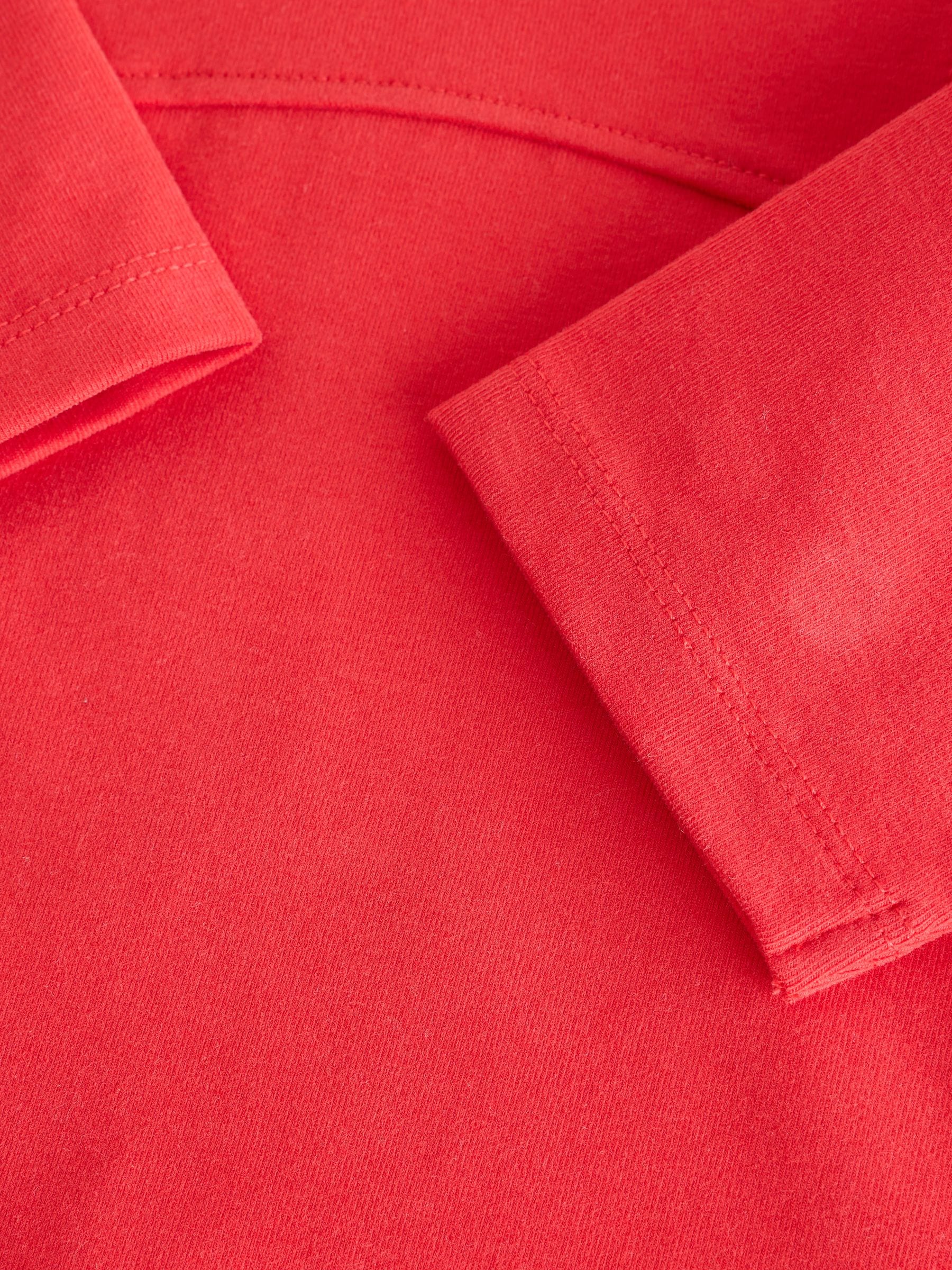 Dsiney Kidz - Red Long Sleeve Seam Detail Top (3-16yrs) image 6