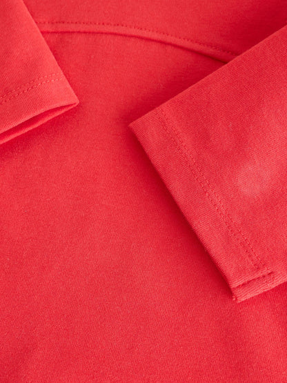 Dsiney Kidz - Red Long Sleeve Seam Detail Top (3-16yrs) image 6