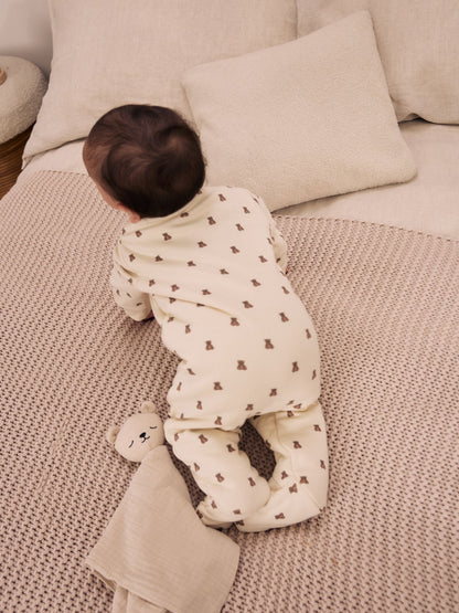Dsiney Kidz - Cream Bear 2.5 Tog Two Way Zip Sleepsuit image 4