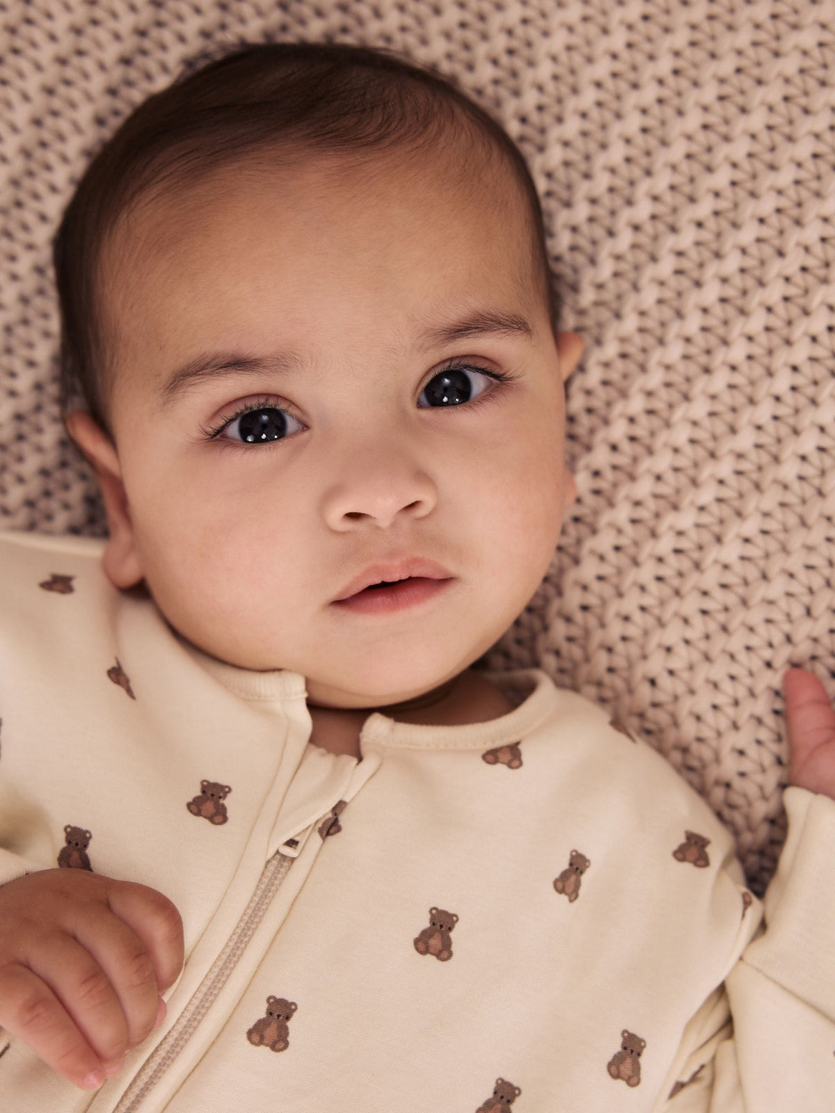 Dsiney Kidz - Cream Bear 2.5 Tog Two Way Zip Sleepsuit image 5