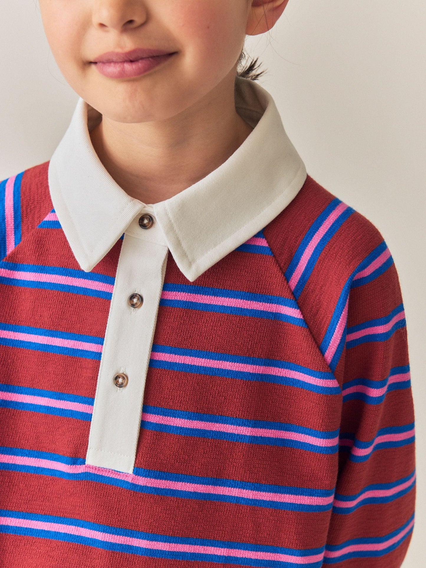 Dsiney Kidz - Brown Long Sleeve Rugby Top (3-16yrs) image 4