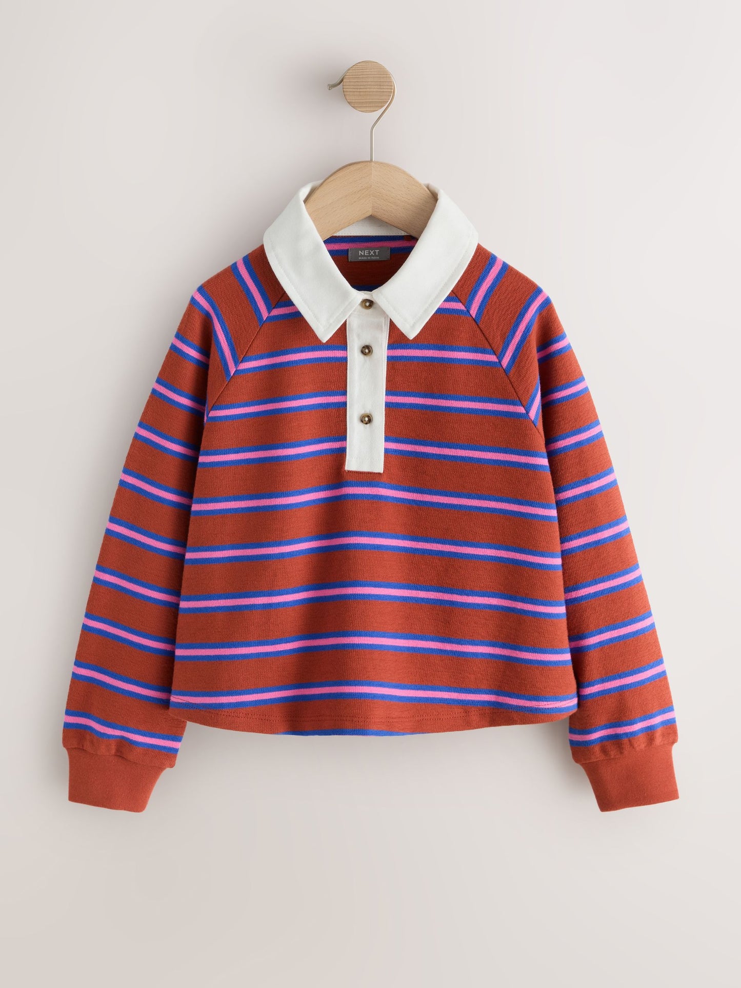 Dsiney Kidz - Brown Long Sleeve Rugby Top (3-16yrs) image 5