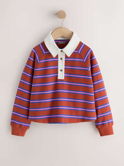 Dsiney Kidz - Brown Long Sleeve Rugby Top (3-16yrs) image 5
