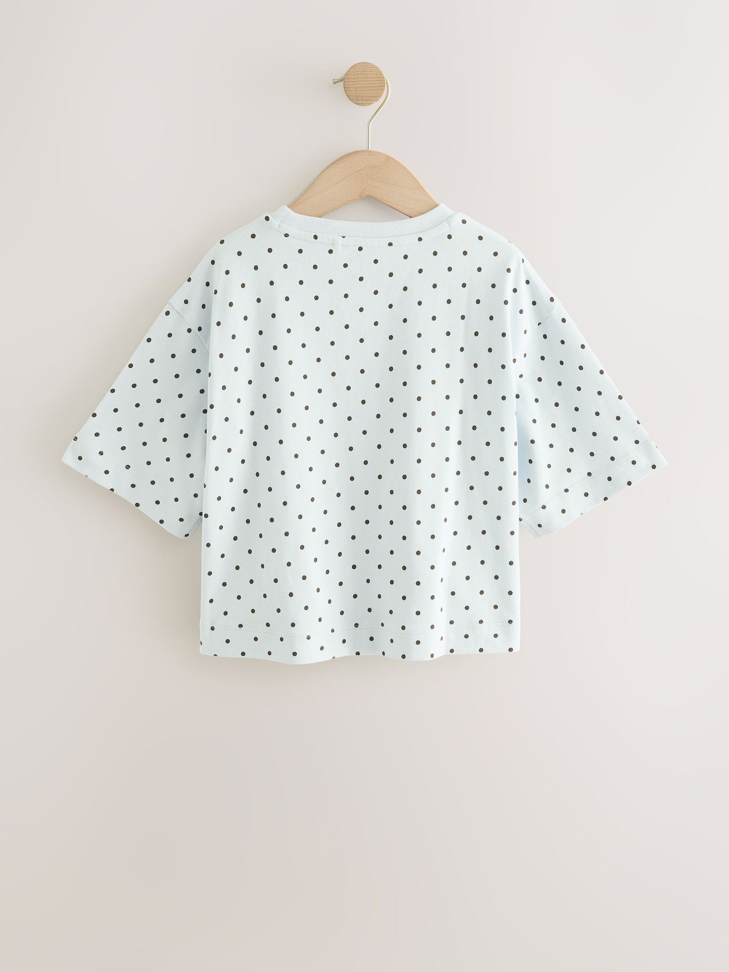 Dsiney Kidz - Light Blue Polka Dot Bow Beaded T-Shirt (3-16yrs) image 6