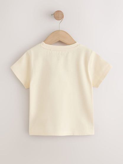 Dsiney Kidz - Ecru Butterfly Beaded T-Shirt (3-16yrs) image 6