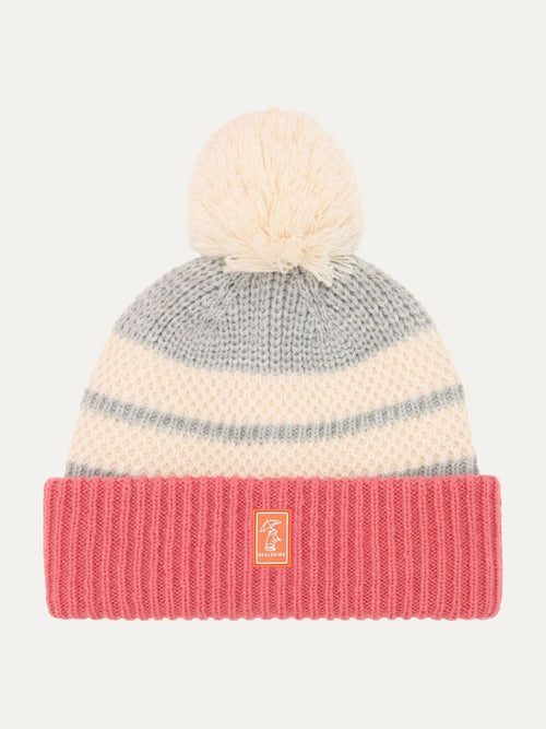 Sealskinz Grey Pulham Waterproof Cold Weather Bobble Hat image 1