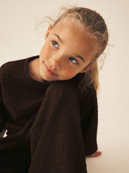 Dsiney Kidz - Chocolate Brown Top and Leggings Set (3-16yrs) image 4