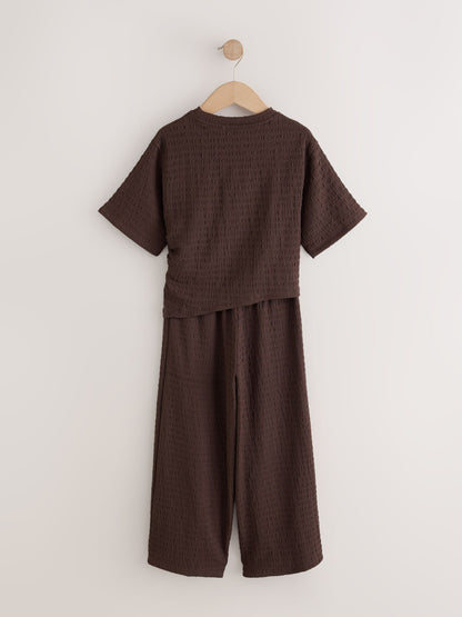 Dsiney Kidz - Chocolate Brown Top and Leggings Set (3-16yrs) image 6