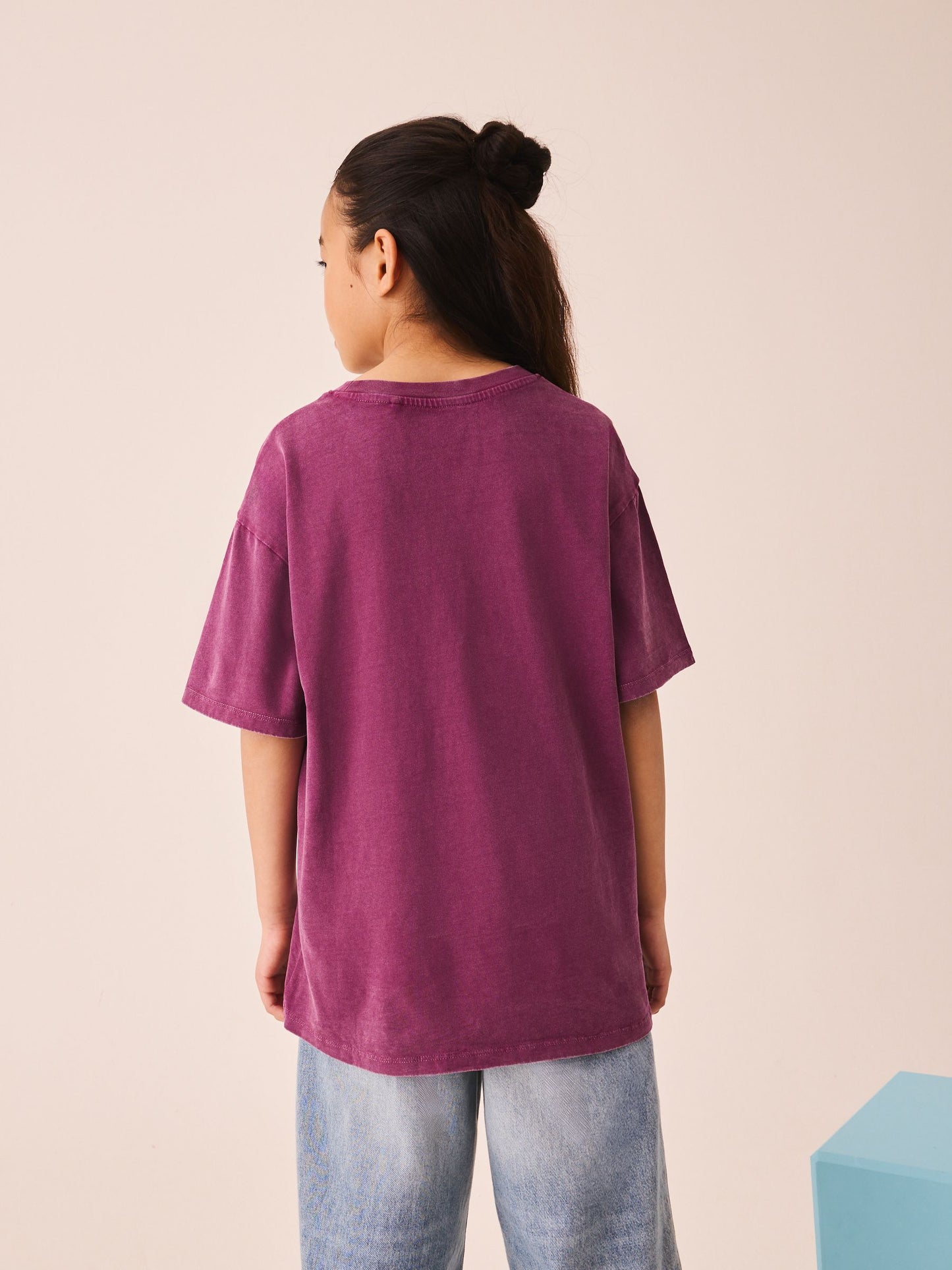 Dsiney Kidz - Purple Disney Moana Oversized Graphic T-Shirt (3-16yrs) image 4