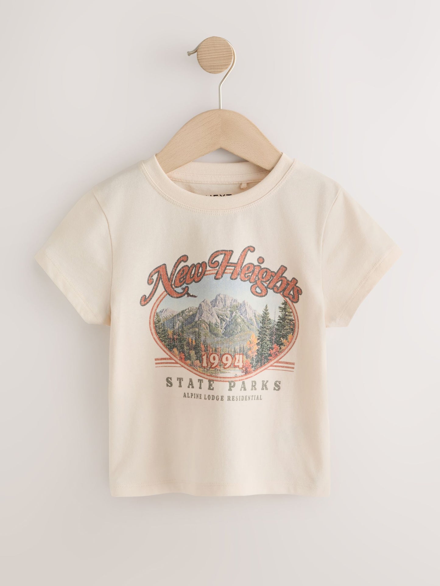 Dsiney Kidz - Ecru Alpine Fitted Graphic T-Shirt (3-16yrs) image 5