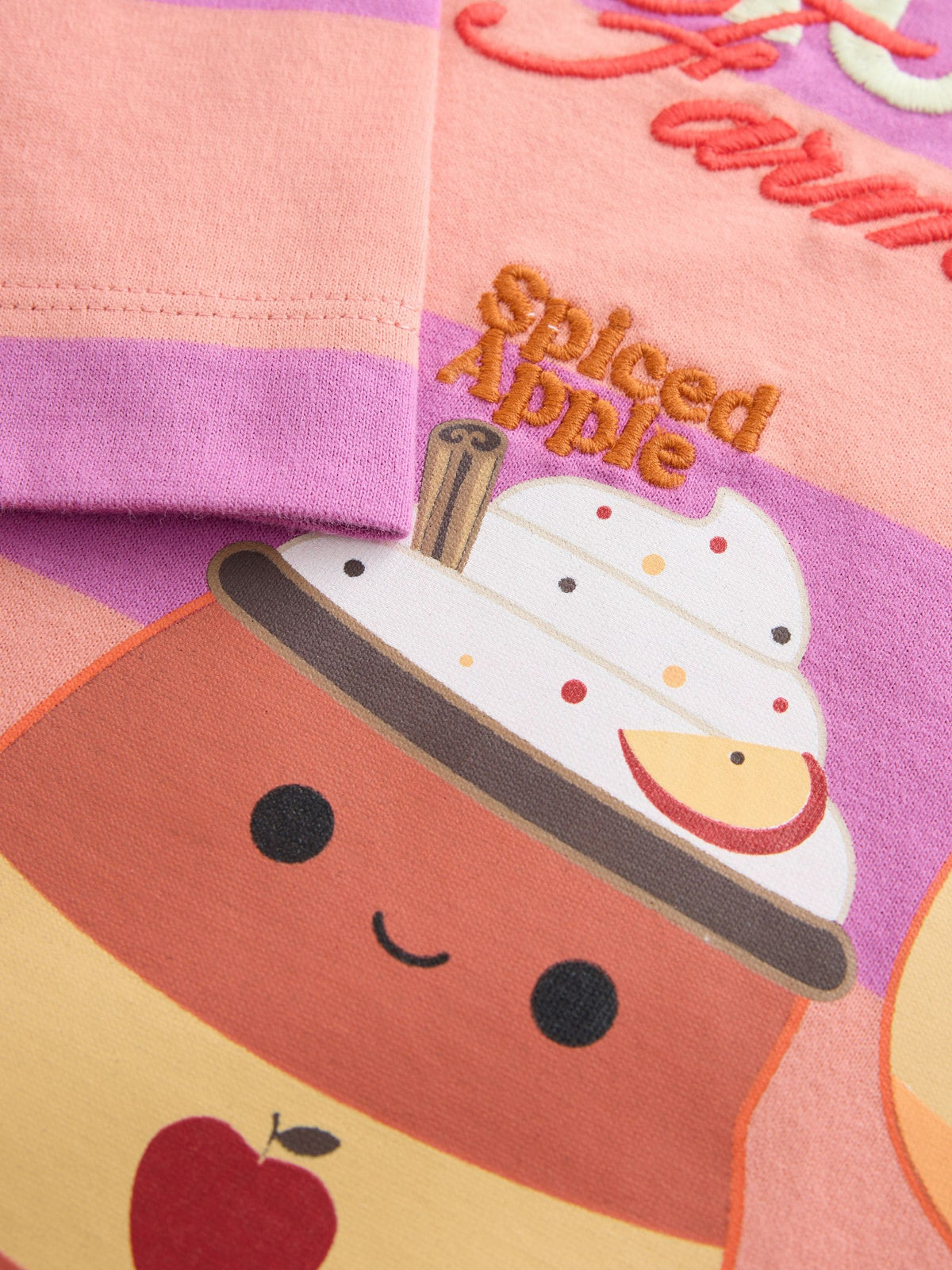 Orange Stripe Squishmallows Oversized Boxy T-Shirt (5-12yrs) - image 6