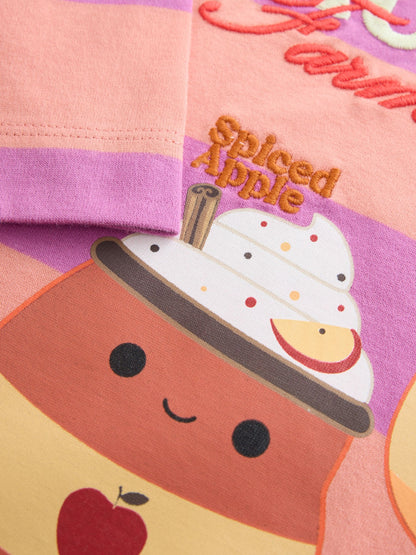 Orange Stripe Squishmallows Oversized Boxy T-Shirt (5-12yrs) - image 6