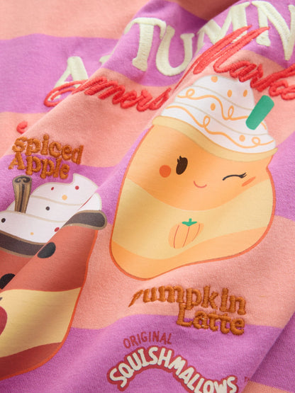 Orange Stripe Squishmallows Oversized Boxy T-Shirt (5-12yrs) - image 7
