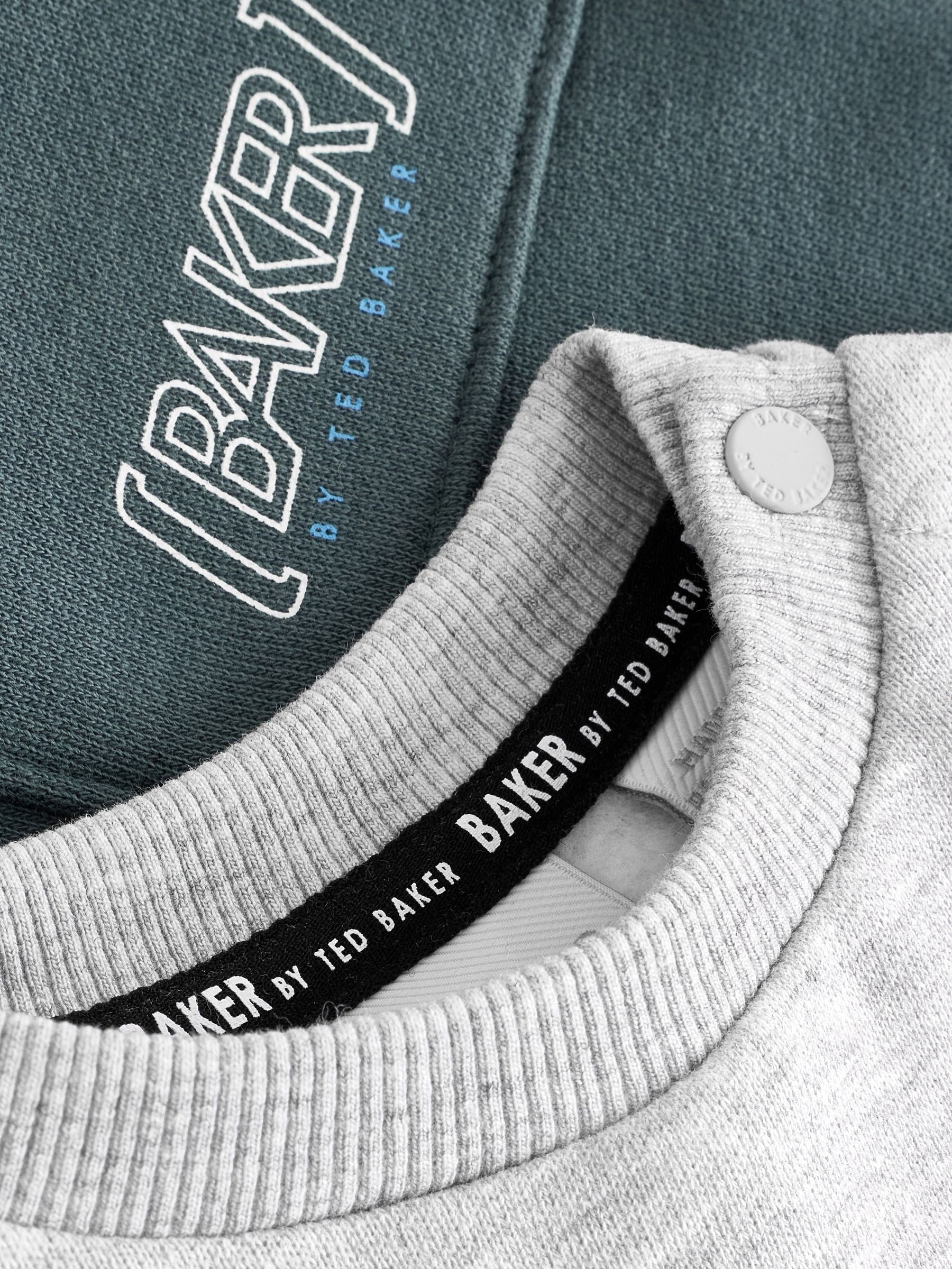 Baker by Ted Baker Graphic Sweatshirt and Wide Leg Jogger Set image 4
