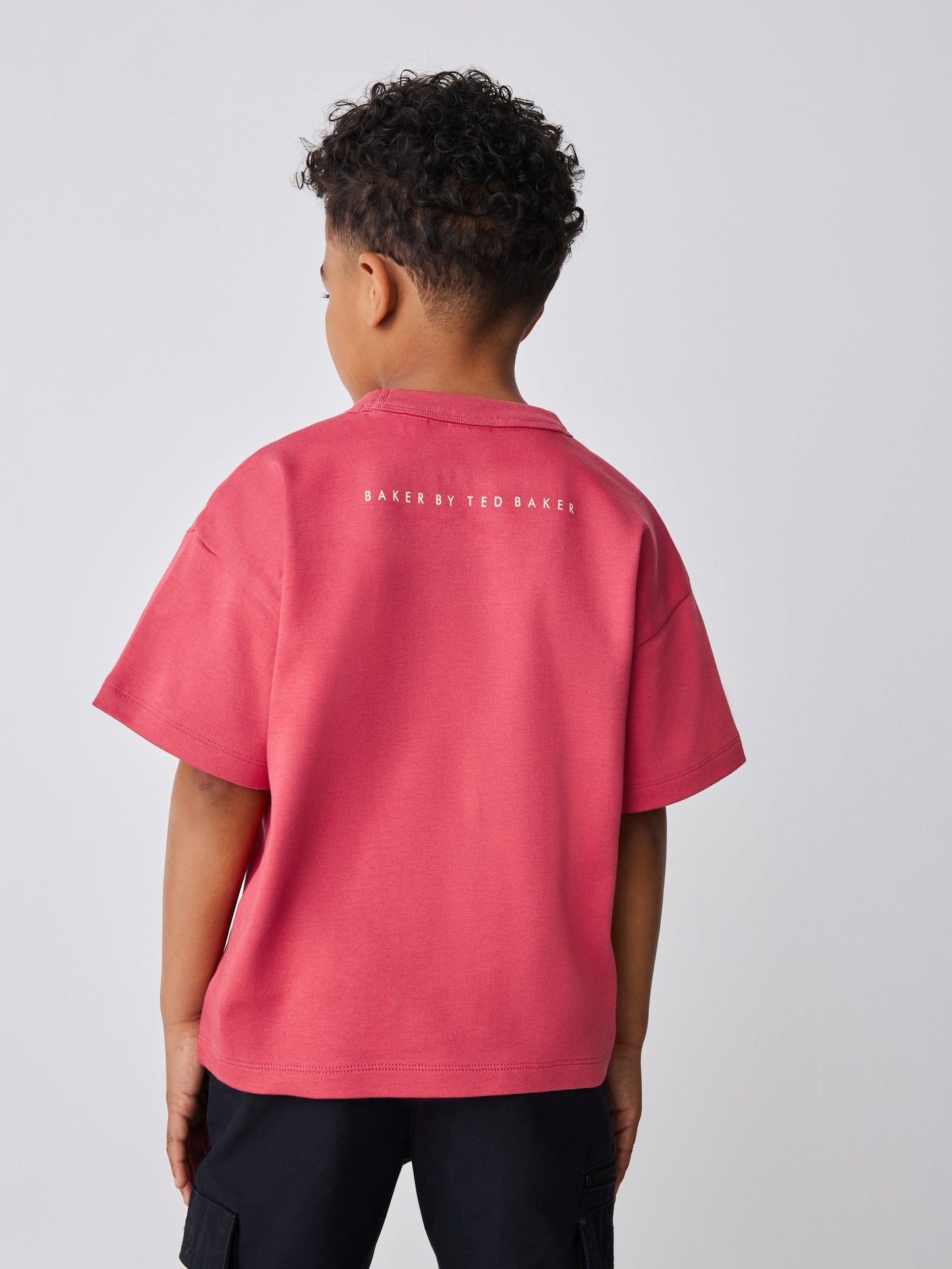 Baker by Ted Baker Oversized Embossed T-Shirt image 3