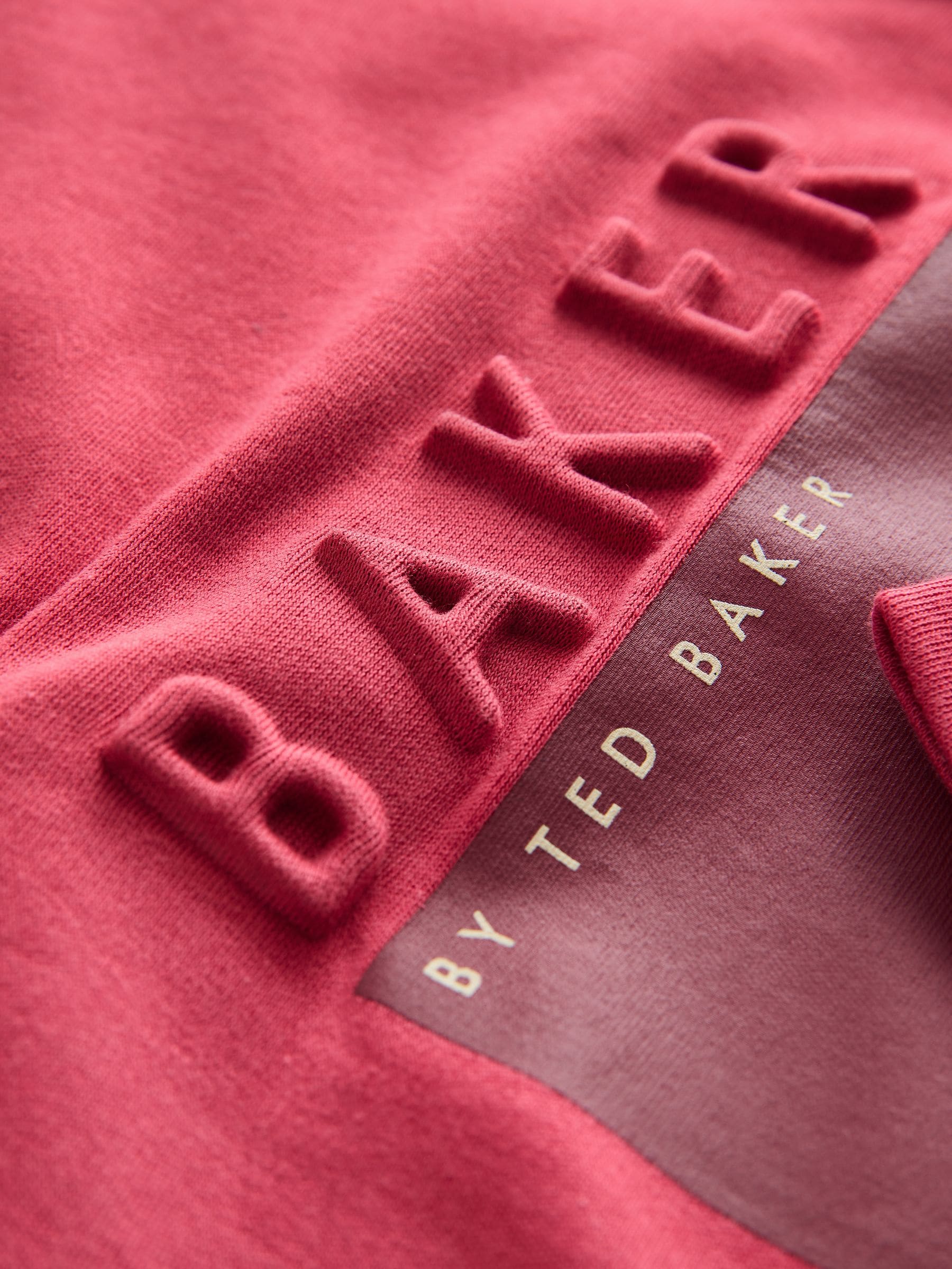Baker by Ted Baker Oversized Embossed T-Shirt image 7