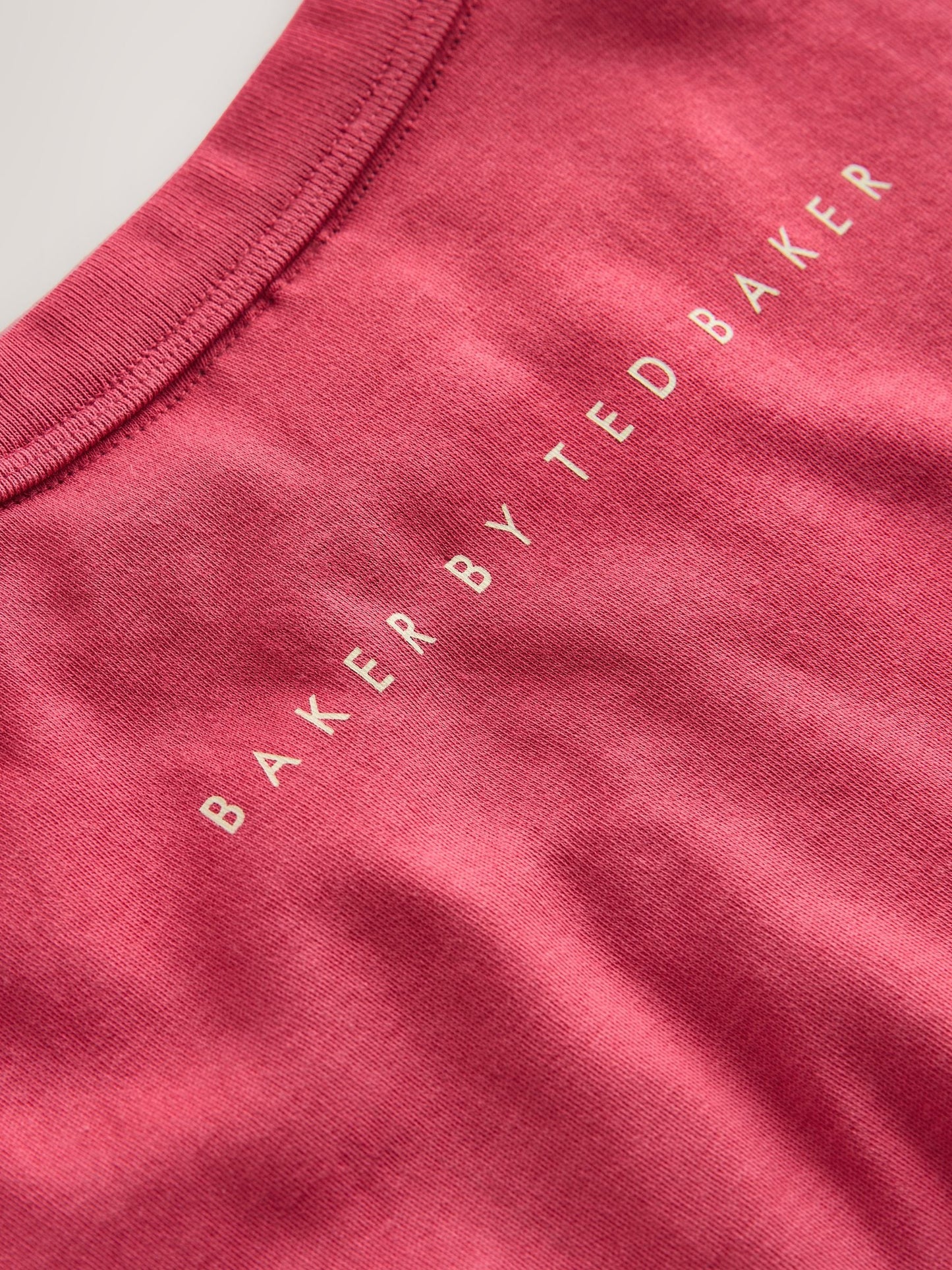 Baker by Ted Baker Oversized Embossed T-Shirt image 8