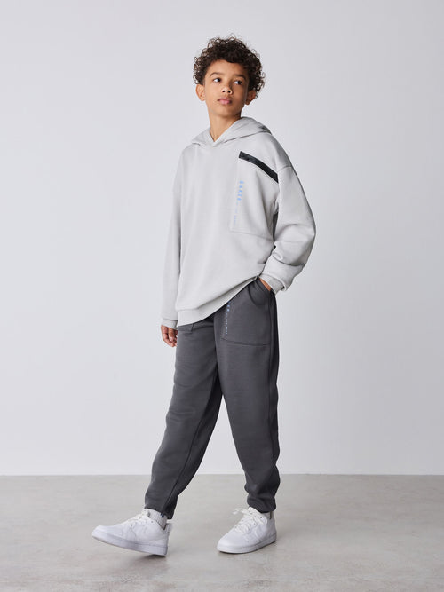 Baker by Ted Baker Oversized Zip Pocket Hoodie and Joggers Set image 1