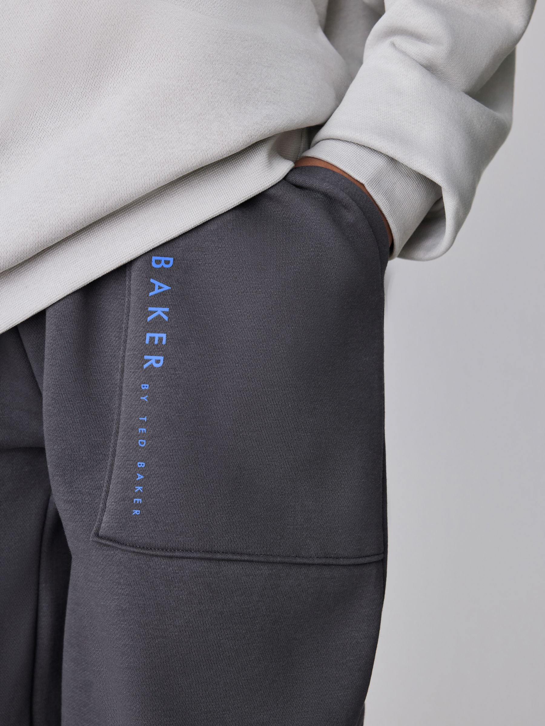Baker by Ted Baker Oversized Zip Pocket Hoodie and Joggers Set image 4