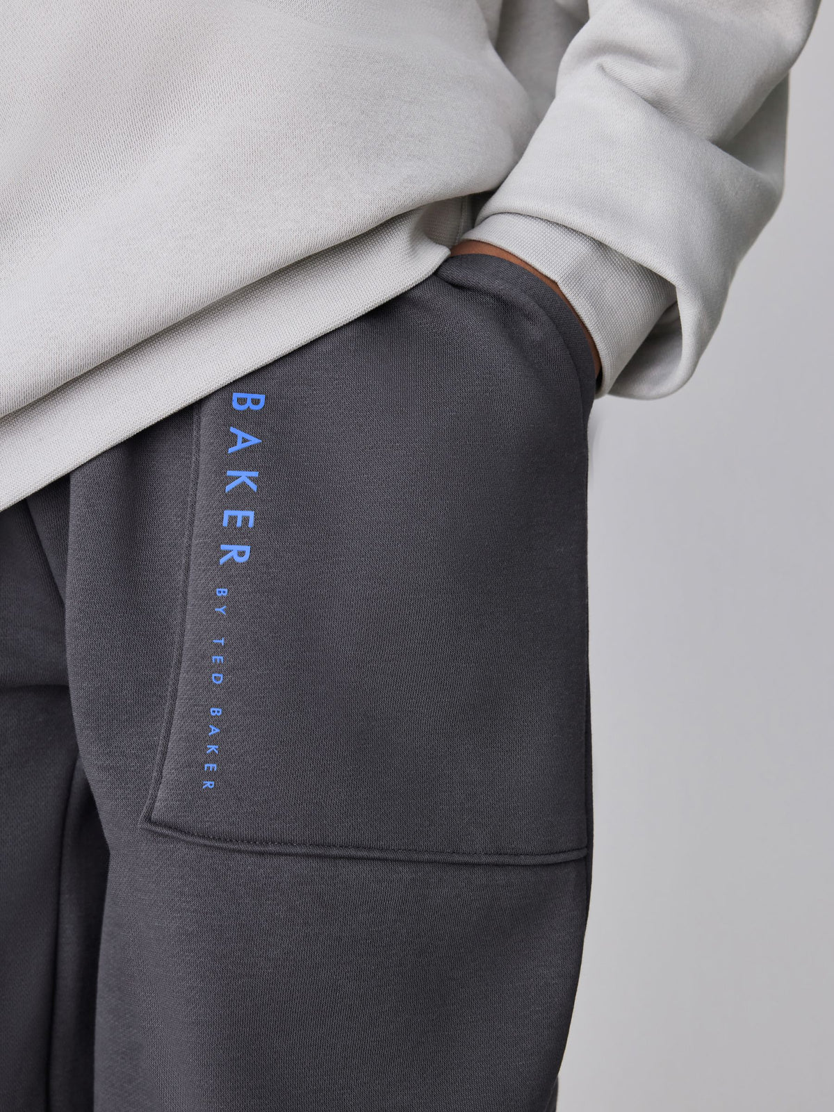Baker by Ted Baker Oversized Zip Pocket Hoodie and Joggers Set - image 4