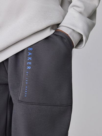 Baker by Ted Baker Oversized Zip Pocket Hoodie and Joggers Set image 4