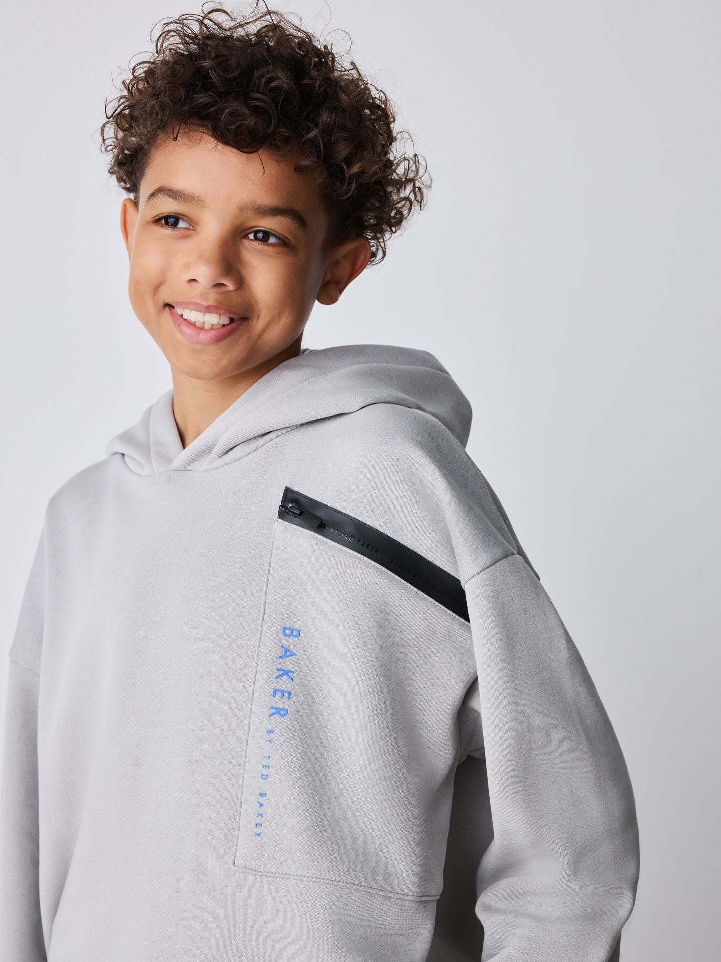 Baker by Ted Baker Oversized Zip Pocket Hoodie and Joggers Set image 5