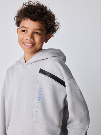 Baker by Ted Baker Oversized Zip Pocket Hoodie and Joggers Set image 5