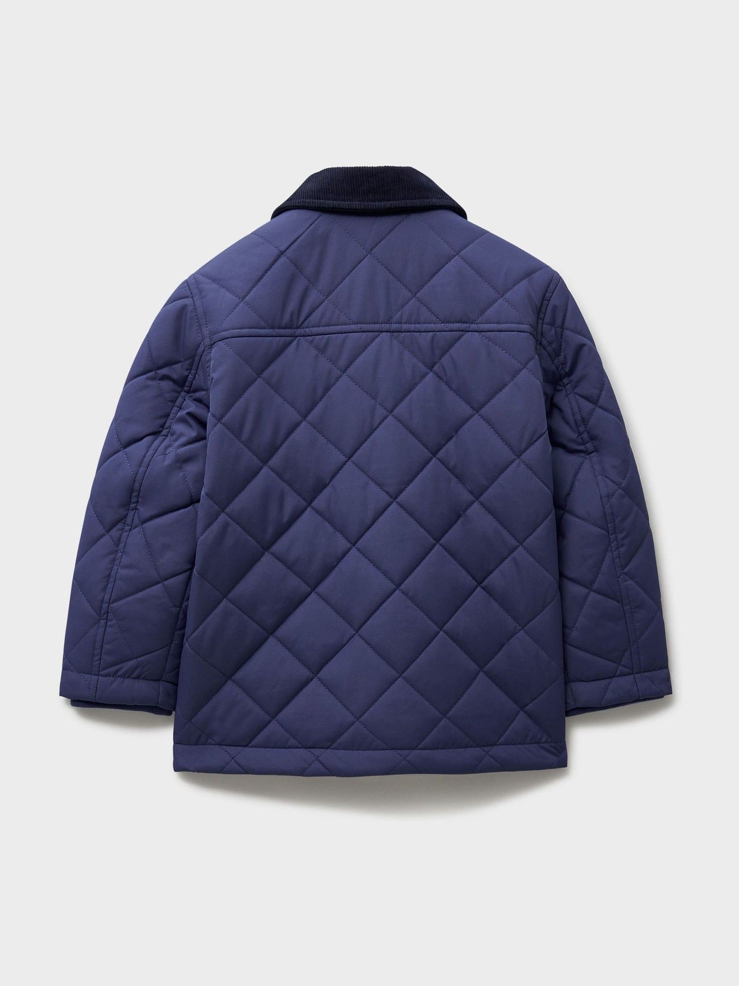 Dsiney Kidz - Crew Clothing Blue Contrast Cord Collar Quilted Jacket image 2