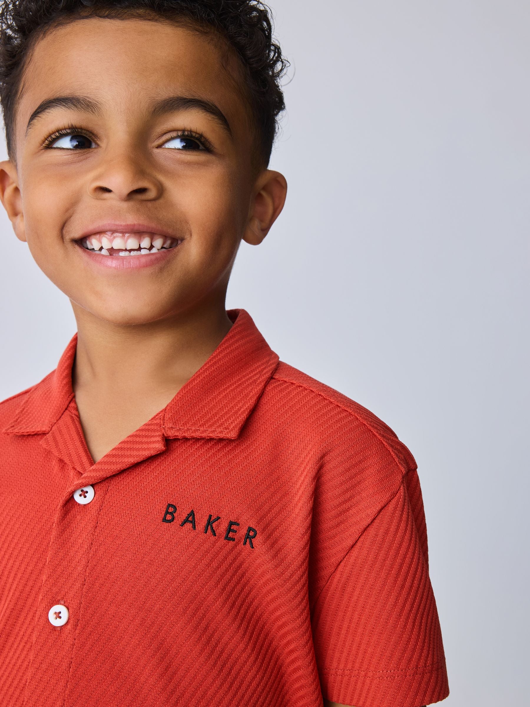 Baker by Ted Baker Textured  Shirt and Shorts Set image 3
