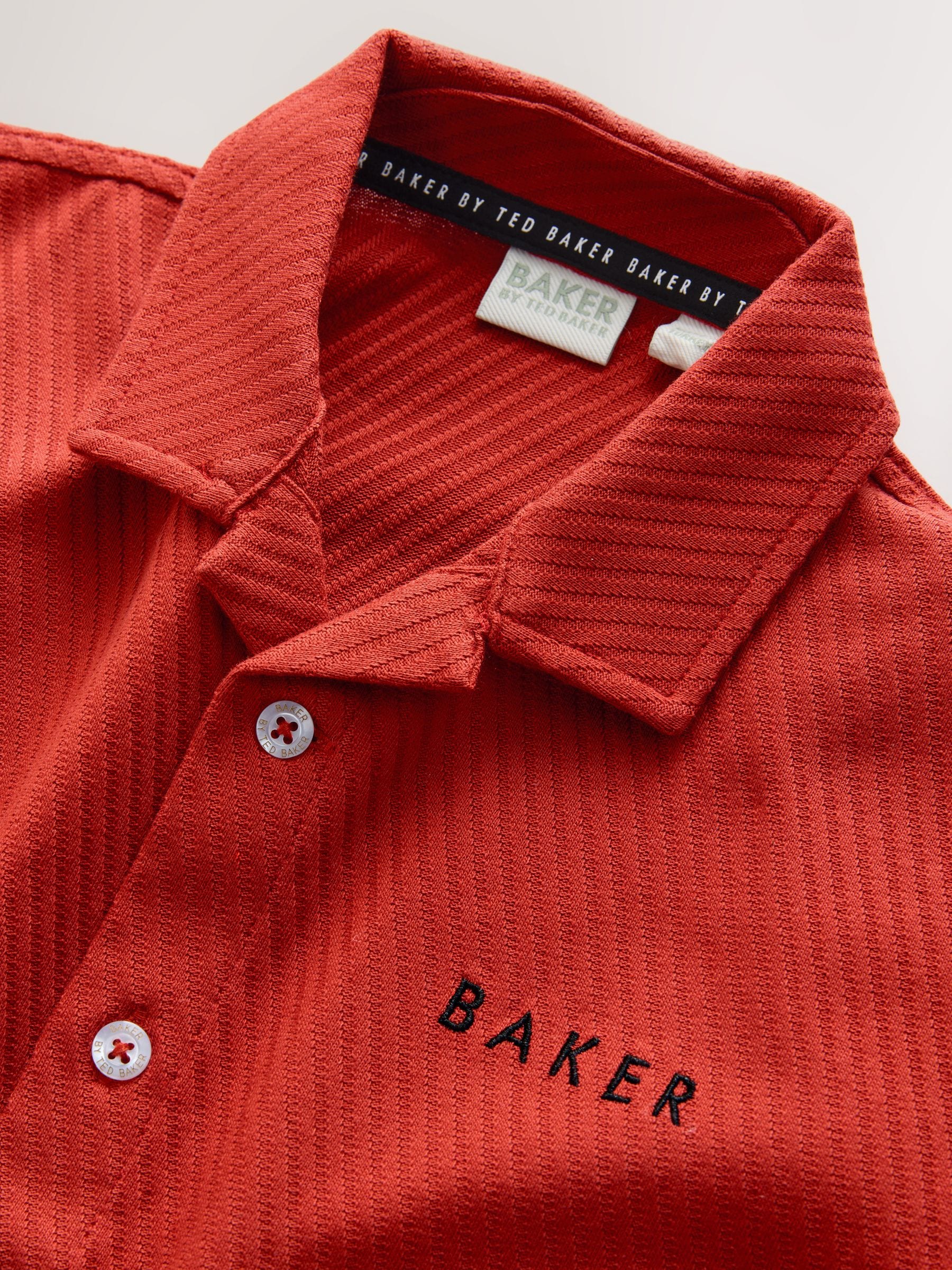 Baker by Ted Baker Textured  Shirt and Shorts Set image 7
