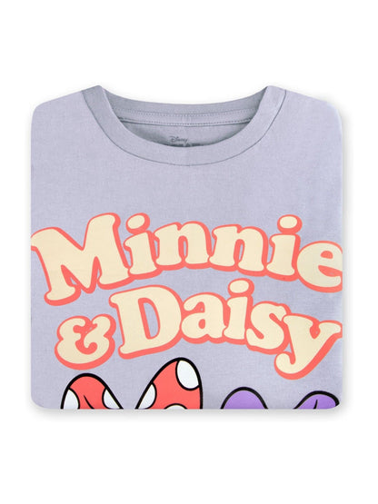 Character Blue Minnie Mouse Long Sleeve Girls T-Shirt image 3