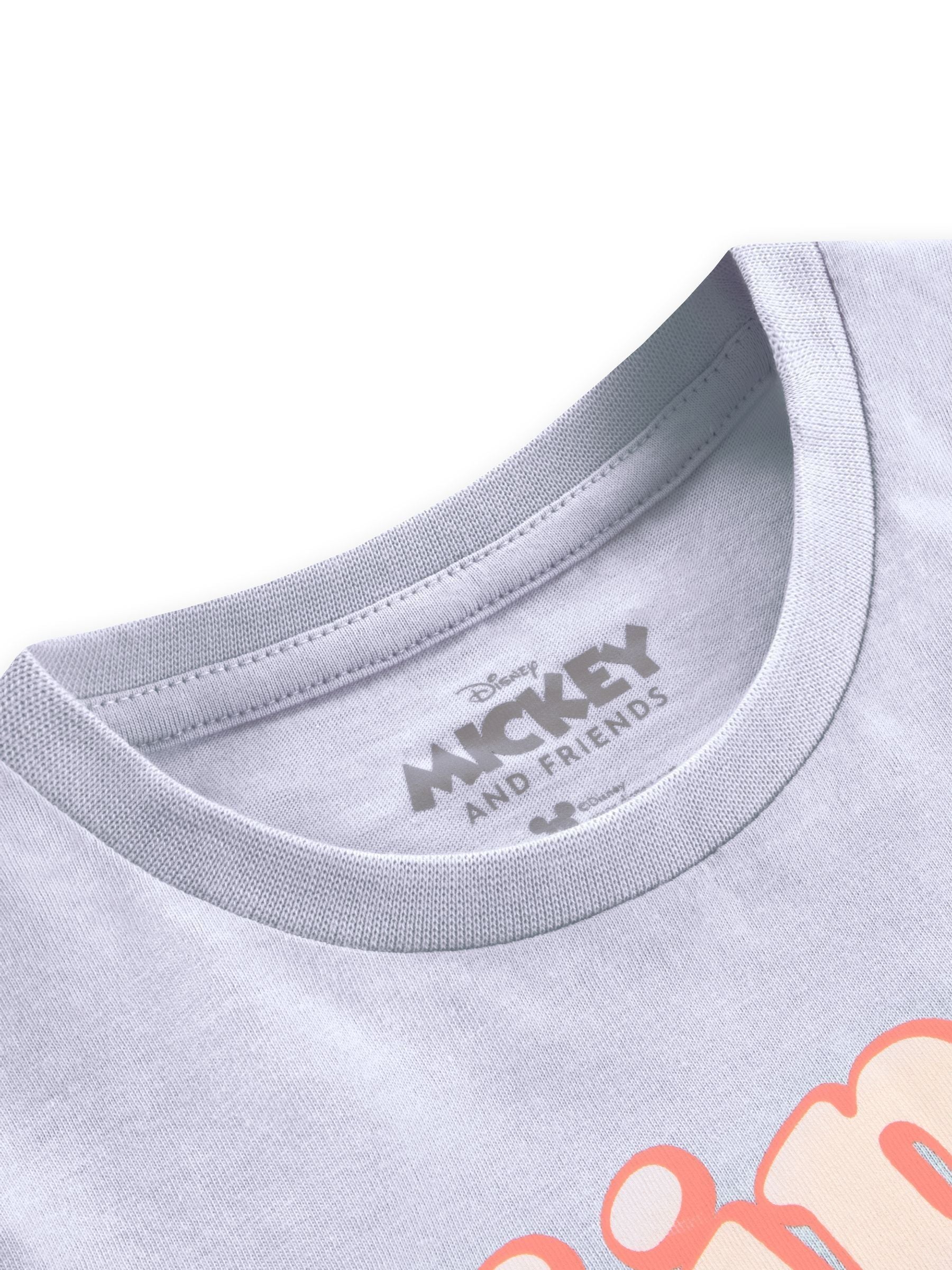 Character Blue Minnie Mouse Long Sleeve Girls T-Shirt image 4